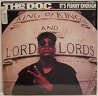 Обложка сингла «It's Funky Enough» (The D.O.C., 1989)