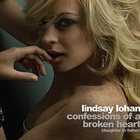Обложка сингла «Confessions of a Broken Heart (Daughter to Father)» (Линдси Лохан, 2005)