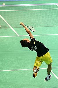 Lee Chong Wei at the 2008 Olympic games.jpg