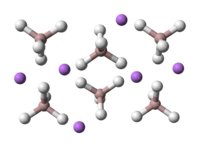 Алюмогидрид лития: вид молекулы