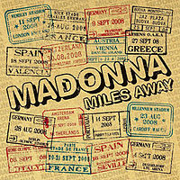 Обложка сингла «Miles Away» (Мадонны, 2008)