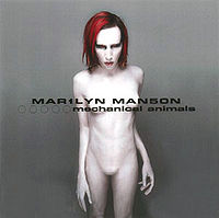 Обложка альбома «Mechanical Animals» (Marilyn Manson, 1998)