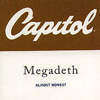 Обложка сингла «Almost Honest» (Megadeth, 1997)