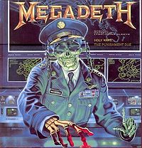 Обложка сингла «Holy Wars... The Punishment Due» (Megadeth, 1990)