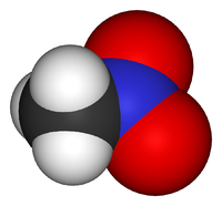 Нитрометан: вид молекулы