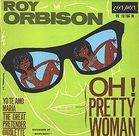 Обложка сингла «Oh, Pretty Woman» (Роя Орбисона, 1964)
