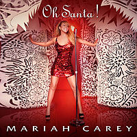 Обложка сингла «Oh Santa!» (Мэрайи Кэри, 2010)