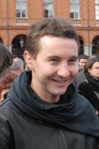 О. Безансно на демонстрации в Тулузе (март 2007)