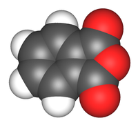 Фталевый ангидрид: вид молекулы