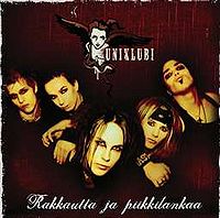 Обложка альбома «Rakkautta ja piikkilankaa» (Uniklubi, 2004)