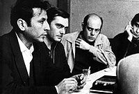 Слева на право: Роберто Сантучо, Бенито Уртеага, Энрике Горриаран, 1973 г.