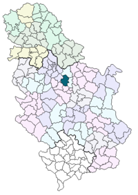Смедеревска-Паланка на карте