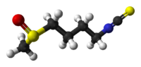 Сульфорафан: вид молекулы