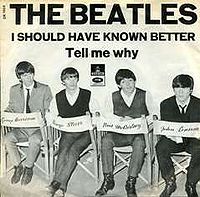 Обложка сингла «Tell Me Why» (The Beatles, 1964)