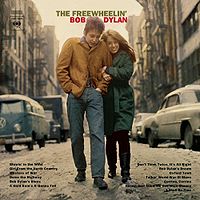 Обложка альбома «The Freewheelin' Bob Dylan» (Боба Дилана, 1963)