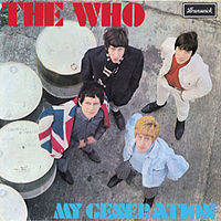 Обложка альбома «My Generation» (The Who, 1965)