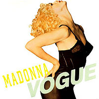 Обложка сингла «Vogue» (Мадонны, 1990)