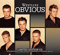 Обложка сингла «Obvious» (Westlife, 2004)
