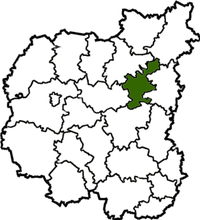 Сосницкий район на карте