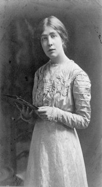 Сильвия Панкхёрст в 1909 году.