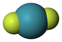 Дифторид ксенона: вид молекулы