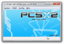 Окно эмулятора PCSX2