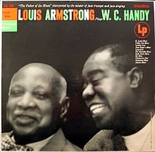 Обложка альбома «Louis Armstrong Plays W.C.Handy» (Луи Армстронга, 1954)