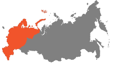 Map of Russia - Moscow time zone.svg
