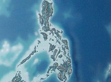 Филиппинский желоб на востоке от Филиппинских островов