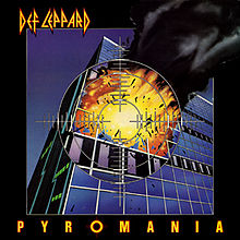 Обложка альбома «Pyromania» (Def Leppard, 1983)