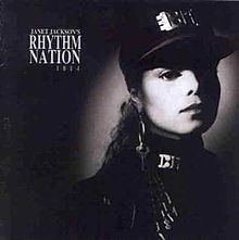Обложка альбома «Janet Jackson’s Rhythm Nation 1814» (Джанет Джексон, 1989)