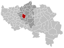 Местоположение Серен (Бельгия)