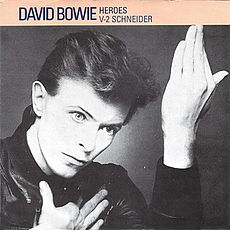 Обложка сингла «„Heroes“» (Дэвида Боуи, 1977)