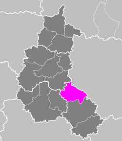 Сен-Дизье на карте