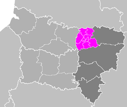 Сен-Кантен на карте