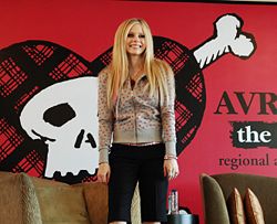Avril Lavigne in Hongkong Press.JPG