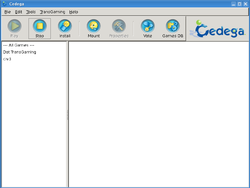 Cedega interface.png