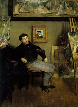 Портрет Джеймса Тиссо, 1867-68, музей Метрополитен, Нью-Йорк