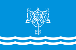 Flag of Yuzhno-Sakhalinsk (Sakhalin oblast).png