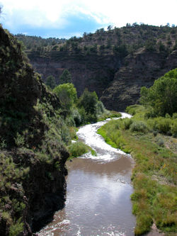 Верховья реки, штат Нью-Мексико