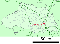 JR Kawagoe Line linemap.svg