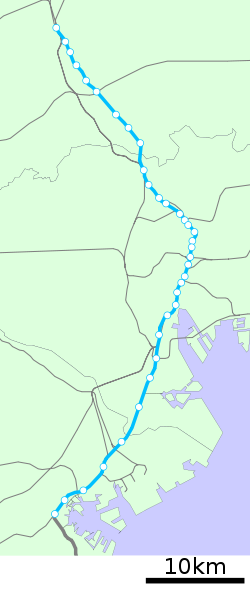 JR Keihin-Tohoku Line linemap.svg
