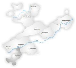 Бухегберг (округ) на карте