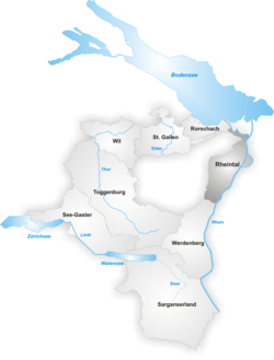 Рейнталь (избирательный округ) на карте