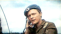 Борис Галкин в роли гвардии лейтенанта Тарасова