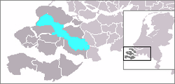 Расположение Восточной Шельды
