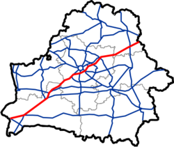 Map of Automobile Roads in Belarus M1.png