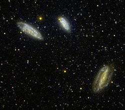 NGC 7599, NGC 7590 и NGC 7582