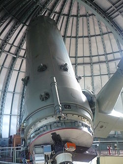 Телескоп апертурой 1,93 метра, установленный в 1958 году