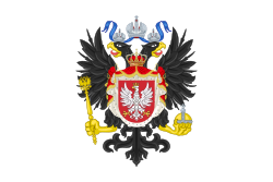 Royal Standard of the Tsar of Poland (1815–1830).svg
